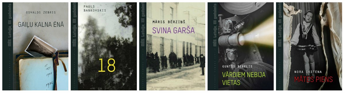 At a public discussion dedicated to the historical novel series "We. Latvia. The
20th Centur...