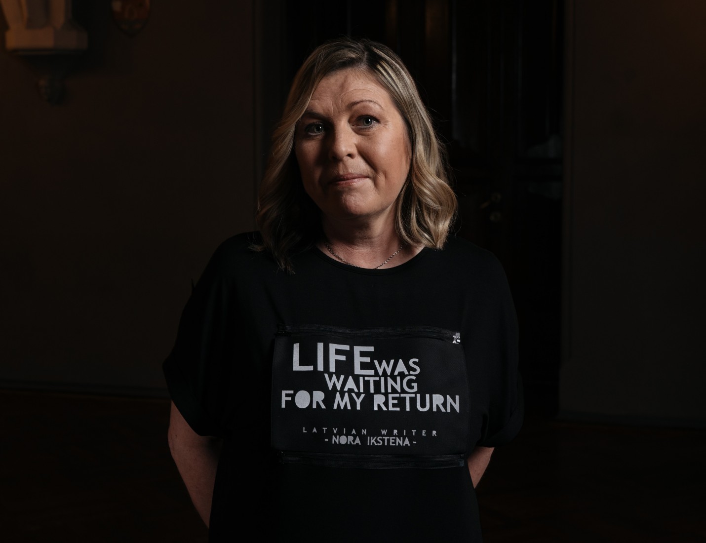 The “Latvian Literature” platform, in collaboration with actress and
designer Madara Botmane, has created a line of #iamintrovert T-shirts with
literary quotes from ten Latvian authors in English. The unique collection was
designed as part of 