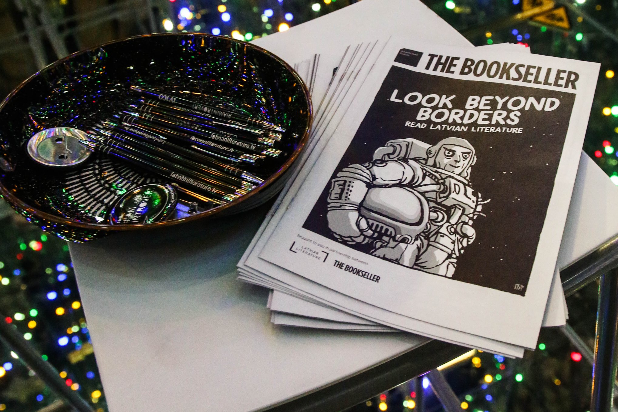 Today, 27th June, the “Latvian Literature” platform representative Juta
Pīrāga is visiting London and attending The Bookseller's Marketing & Publicity
Conference dedicated to book publishing and marketing.